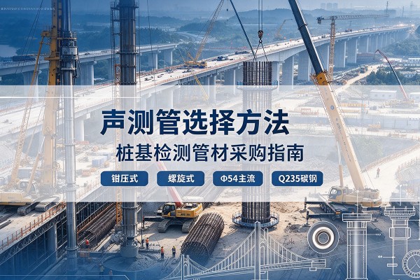 江城声测管选型标准