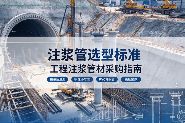 江城注浆管选型标准